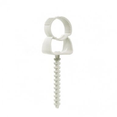 Gofros laikikliai 25-32 mm su 25 mm kaiščiu 100 vnt.