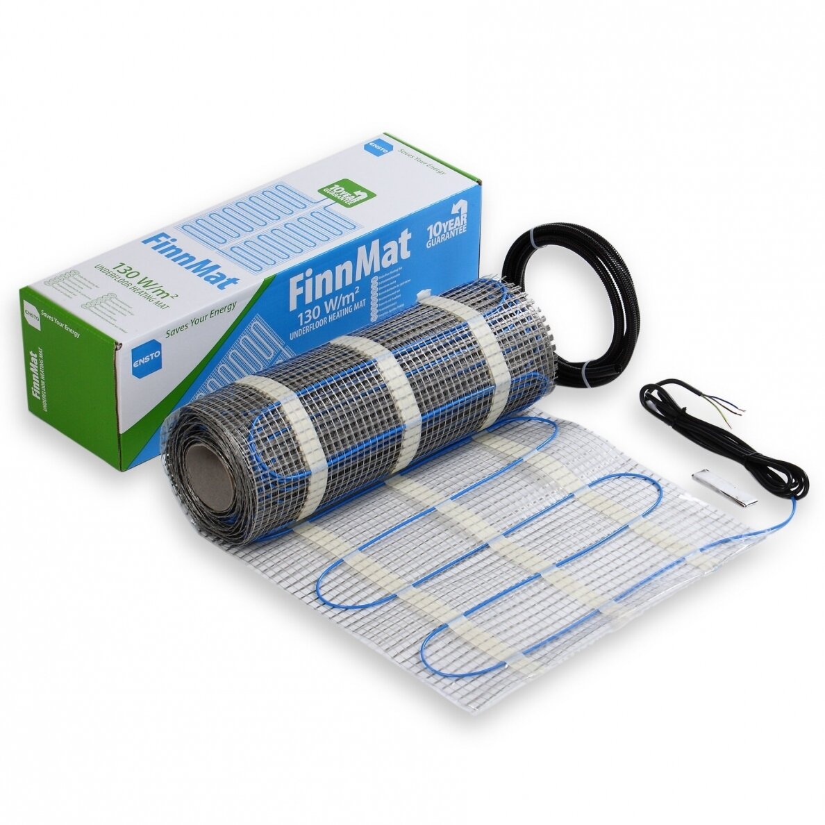 Grindų šildymo kilimėlis (FinnMat 130W/m²) 800 x 50 cm, 130 W, 4 m² Grindų šildymo kilimėlis (FinnMat 130W/m²) 800 x 50 cm, 130 W, 4 m²