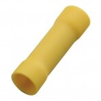 Izoliuotas (PVC) laido sujungimas 4 - 6 mm², Geltonas, 100 vnt.