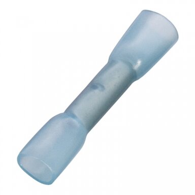 Izoliuotas (Termo) laido sujungimas 1.5 - 2,5 mm², 15 mm, Mėlynas, 100 vnt. Izoliuotas (Termo) laido sujungimas 1.5 - 2,5 mm², 15 mm, Mėlynas, 100 vnt.