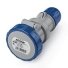 Lizdas ant kabelio 16A 2P+E 6h 250V IP67 (dangtis su veržle) Lizdas ant kabelio 16A 2P+E 6h 250V IP67 (dangtis su veržle)