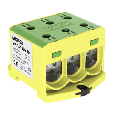 OTL150-3 gnybtas 3xAl/Cu 25-150mm² 1000V g/ž OTL150-3 gnybtas 3xAl/Cu 25-150mm² 1000V g/ž