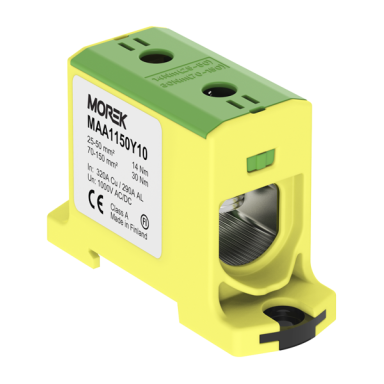 OTL150 gnybtas 1xAl/Cu 25-150mm² 1000V g/ž OTL150 gnybtas 1xAl/Cu 25-150mm² 1000V g/ž