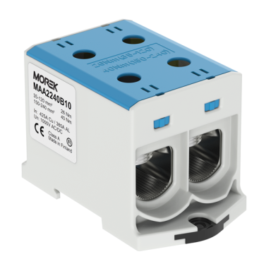 OTL240-2 gnybtas 2xAl/Cu 35-240mm² 1000V mėlynas OTL240-2 gnybtas 2xAl/Cu 35-240mm² 1000V mėlynas