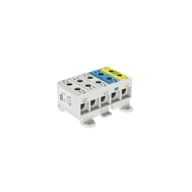 OTL35-5x gnybtas 5x1xAl/Cu 2,5-35mm² 1000V pilkas, mėlynas, g/ž OTL35-5x gnybtas 5x1xAl/Cu 2,5-35mm² 1000V pilkas, mėlynas, g/ž