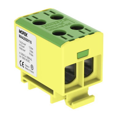 OTL50-2 gnybtas 2xAl/Cu 1,5-50mm² 1000V g/ž OTL50-2 gnybtas 2xAl/Cu 1,5-50mm² 1000V g/ž