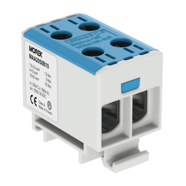 OTL50-2 gnybtas 2xAl/Cu 1,5-50mm² 1000V mėlynas OTL50-2 gnybtas 2xAl/Cu 1,5-50mm² 1000V mėlynas