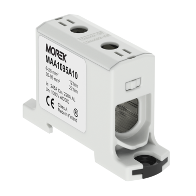 OTL95 gnybtas 1xAl/Cu 6-95mm² 1000V pilkas OTL95 gnybtas 1xAl/Cu 6-95mm² 1000V pilkas