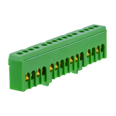 PE15H įžeminimo gnybtas 15x16mm² IP20 žalias PE15H įžeminimo gnybtas 15x16mm² IP20 žalias
