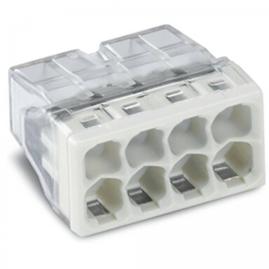 WAGO COMPACT 8 laidų jungtis 0,5-2,5 mm², 50 vnt. WAGO COMPACT 8 laidų jungtis 0,5-2,5 mm², 50 vnt.