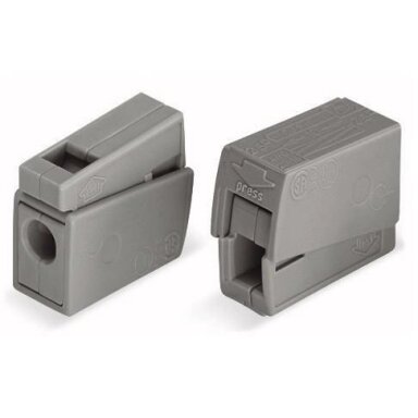 WAGO Šviestuvų jungtis 1-2,5 mm², 100 vnt. WAGO Šviestuvų jungtis 1-2,5 mm², 100 vnt.